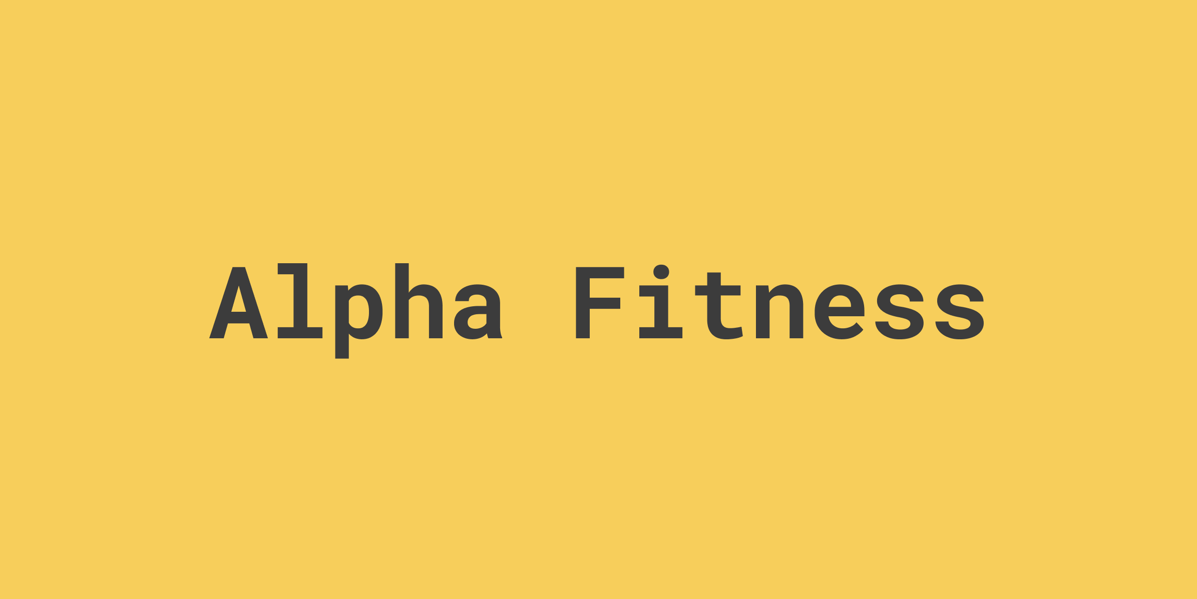 Alpha Fitness - Private AI Health Coach