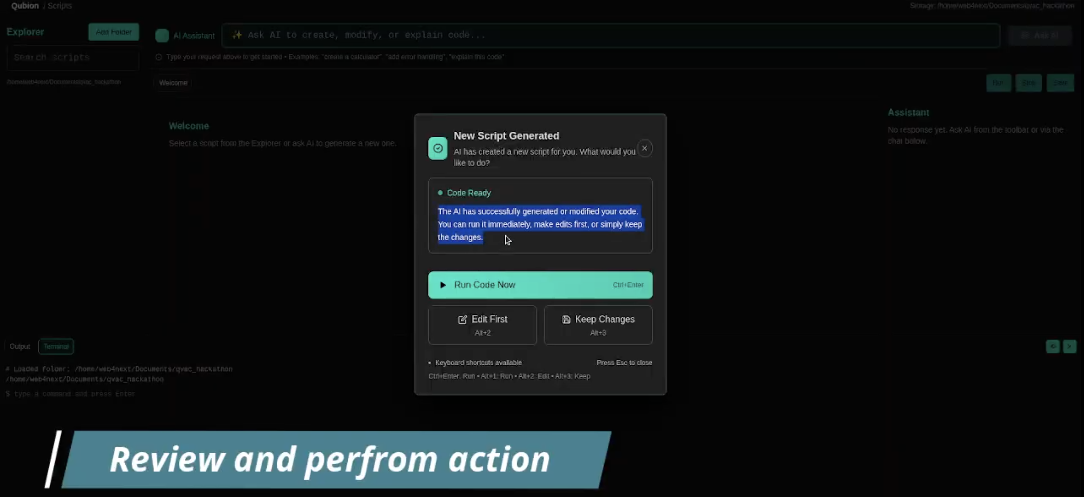 Qubion (Coding AI Agent)